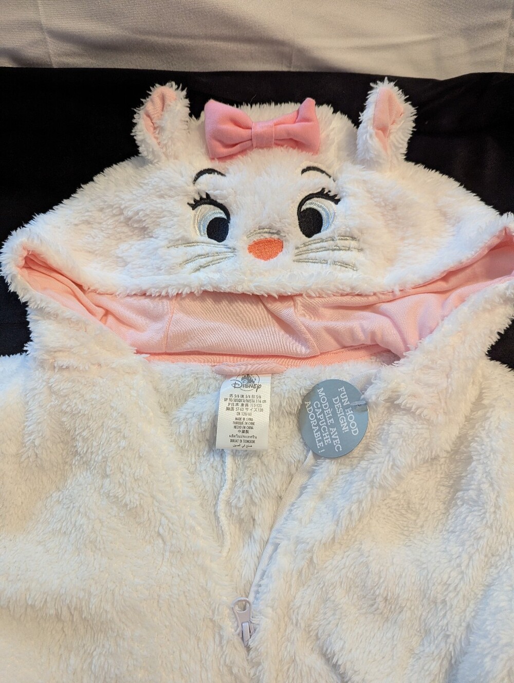 Disney Marie From The Aristocats Costume Size 5/6 BNWT